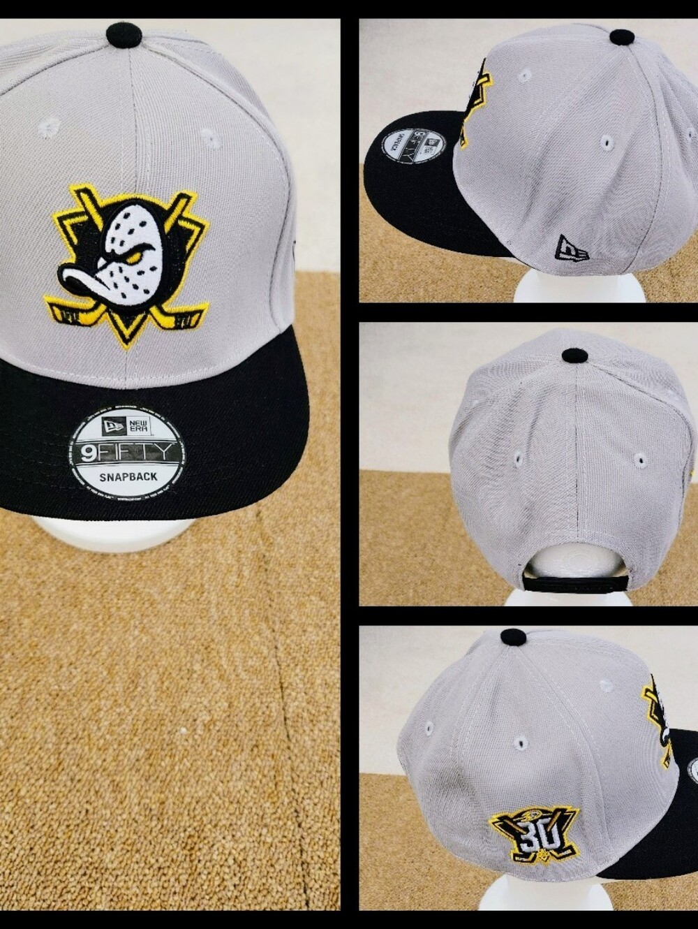 ANAHEIM DUCKS NHL HOCKEY SNAPBACK HAT.